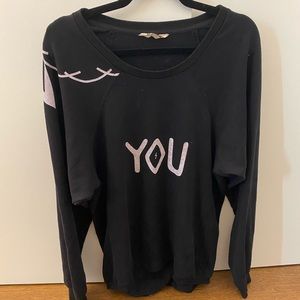 Casual Black Sweatshirt
